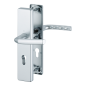 Preview: HOPPE-Aluminium-Schutz-Langschild-Türgriff-Garnitur für Außen-Wohnungsabschluss-Türen 72 mm