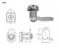 Preview: Hebelzylinder EUROLOCKS X38 mit Klammer_2