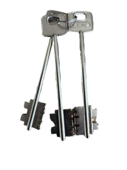 Preview: Ersatzschluessel u.a. passend für ABUS  Tuerstangenschloss 5010