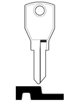 Ersatzschlüssel für AGA Zylinderschlösser