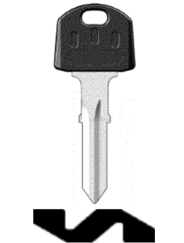 Ersatzschlüssel für Abus Fahrradschlösser Serie Z72