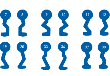 Preview: Buntbartschlüssel System Pegau 70mm