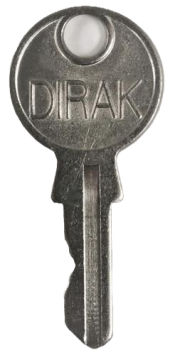 Ersatzschlüssel für Kleinzylinder Dirak 1333