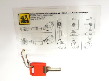 HEKNA Demontageschlüssel 1 Serie 1001-1425