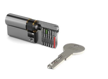 ISEO R6 SPI Doppelzylinder mit Patenschutz + Sicherungskarte N+G Funktion 5 Schlüssel