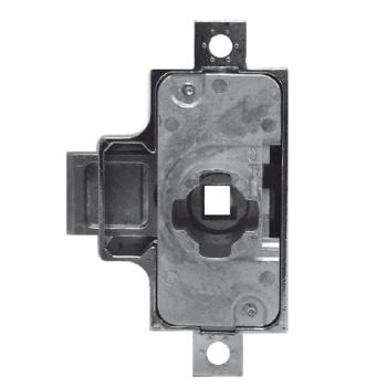 Drehstangenschloss MLM 0248 Dornmaße 15/25/30 für Drehknauf/Vierkantaufnahme