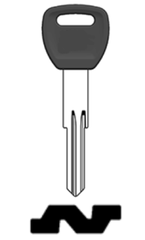 Ersatzschlüssel für Abus Fahrradschlösser Serie T82