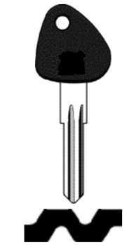 Ersatzschlüssel für Trelockschlösser R4000-R46941 / R60001-R83048 / F60001-F74412