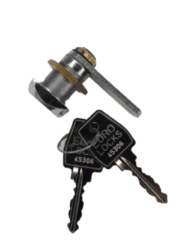 Hebelzylinder EUROLOCKS X43 mit Mutter, 2 Schlüssel