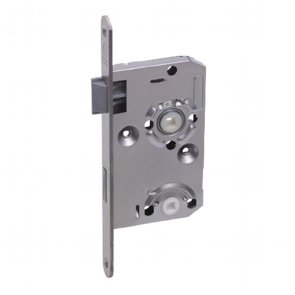 Einsteckschloss für Zimmertüren DIN 72 BB/WC 20mm L/R rund
