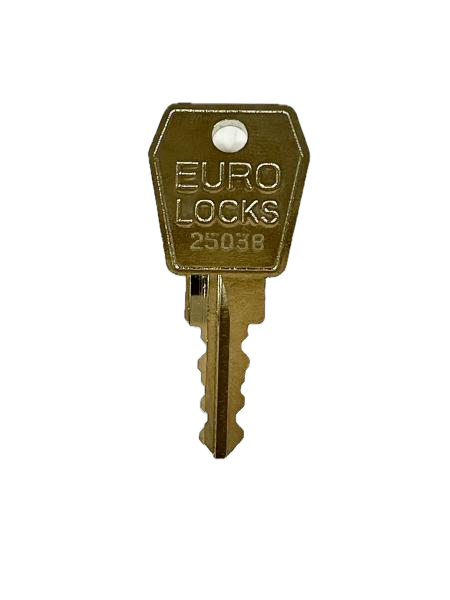 Ersatzschlüssel für EuroLocks Zylinderschlösser (EU5R)