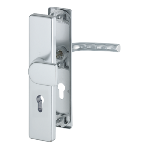 HOPPE-Aluminium-Schutz-Langschild-Wechsel-Garnitur für Außen-/Wohnungsabschluss-Türen 72mm