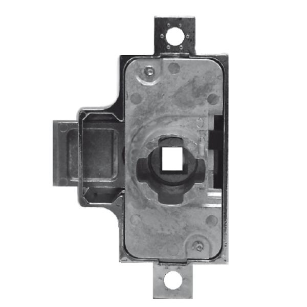 Drehstangenschloss MLM 0248 Dornmaße 15/25/30 für Drehknauf/Vierkantaufnahme