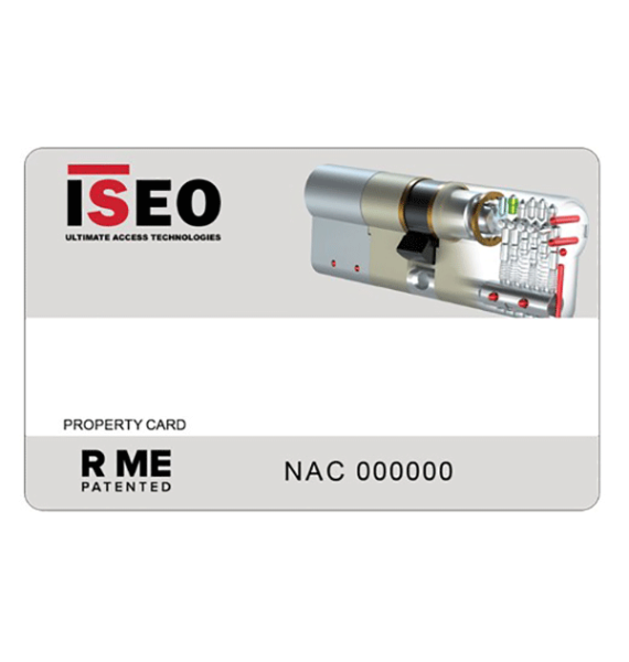 ISEO R ME Patentierter (2038) Multiprofil-Zylinder 5 Schlüssel N+G Funktion