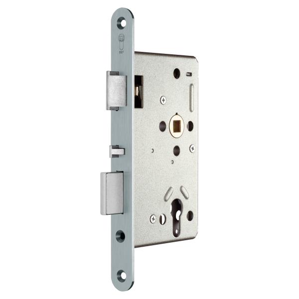 Einsteckschloss für FH Türen Antipanik+Selbstverriegelung PZ72/65/20/9 (links/rechts)