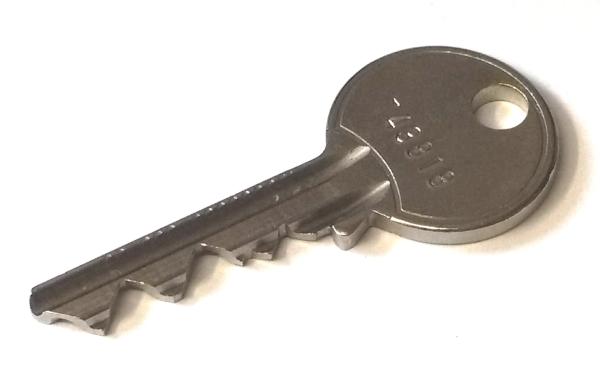 Ersatzschlüssel für Trelock Zylinder (TO1)
