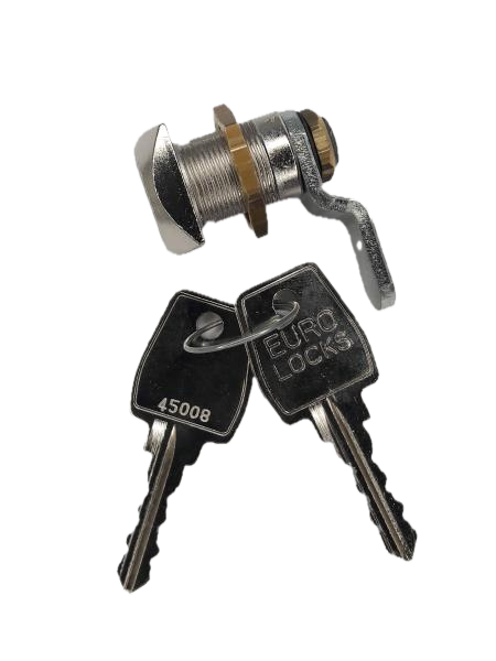 Hebelzylinder EUROLOCKS X40 mit Mutter, 2 Schlüssel