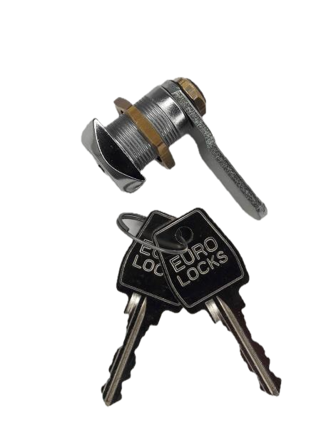 Hebelzylinder EUROLOCKS X41 mit Mutter, 2 Schlüssel