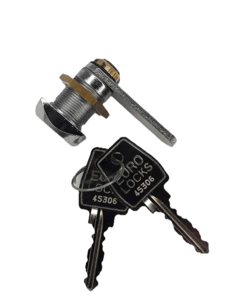 Hebelzylinder EUROLOCKS X43 mit Mutter, 2 Schlüssel